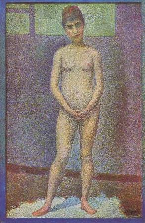 Georges Seurat Model,Front View (mk09) Sweden oil painting art